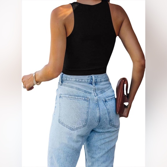 Fitted Racer Back Tank Top - Picture 3 of 7